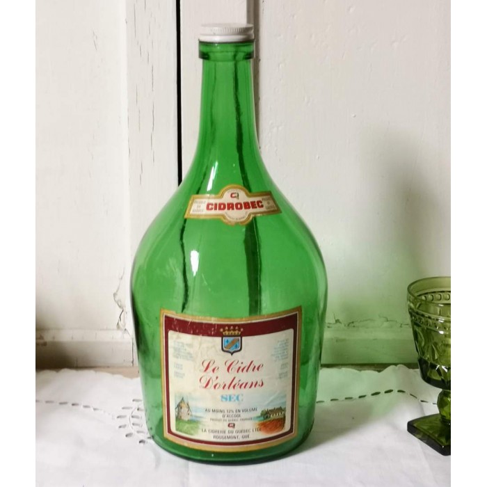 Bouteille vintage Le Cidre D’Orléans de 80 oz
